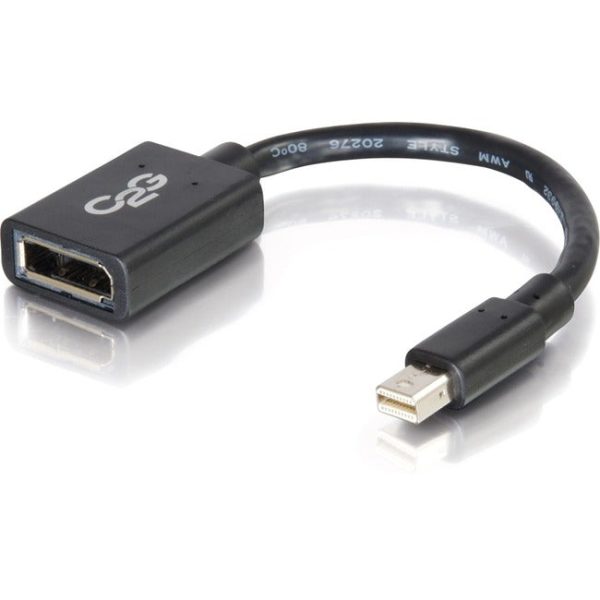 C2G Mini DisplayPort to DisplayPort Adapter - 6in Mini DP t DVI Converter Sale