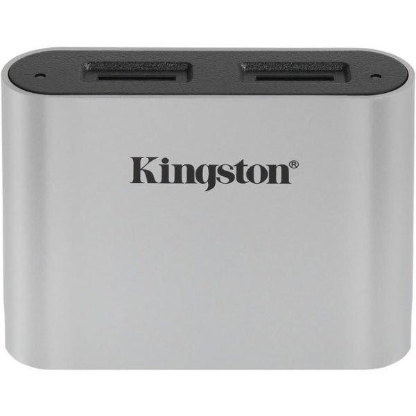Kingston USB3.2 Gen1 Workflow Dual-Slot microSDHC SDXC UHS-II Card Reader Online Sale
